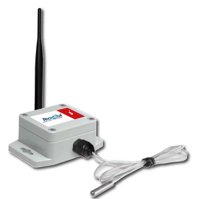 Sensor de alta temperatura inalámbrico industrial (900 MHz